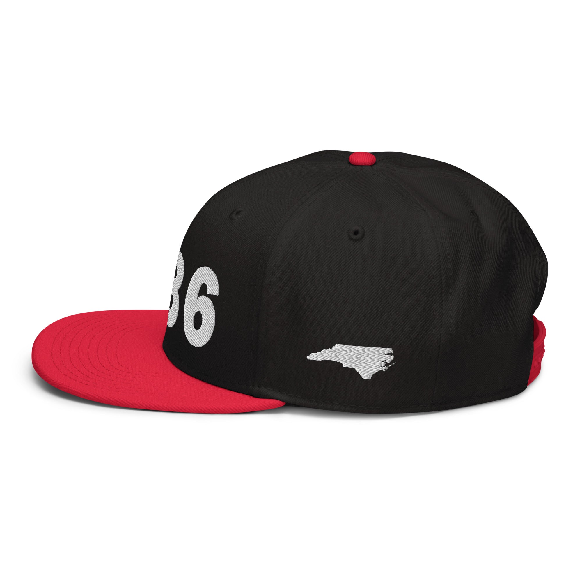 336 Area Code Snapback Hat