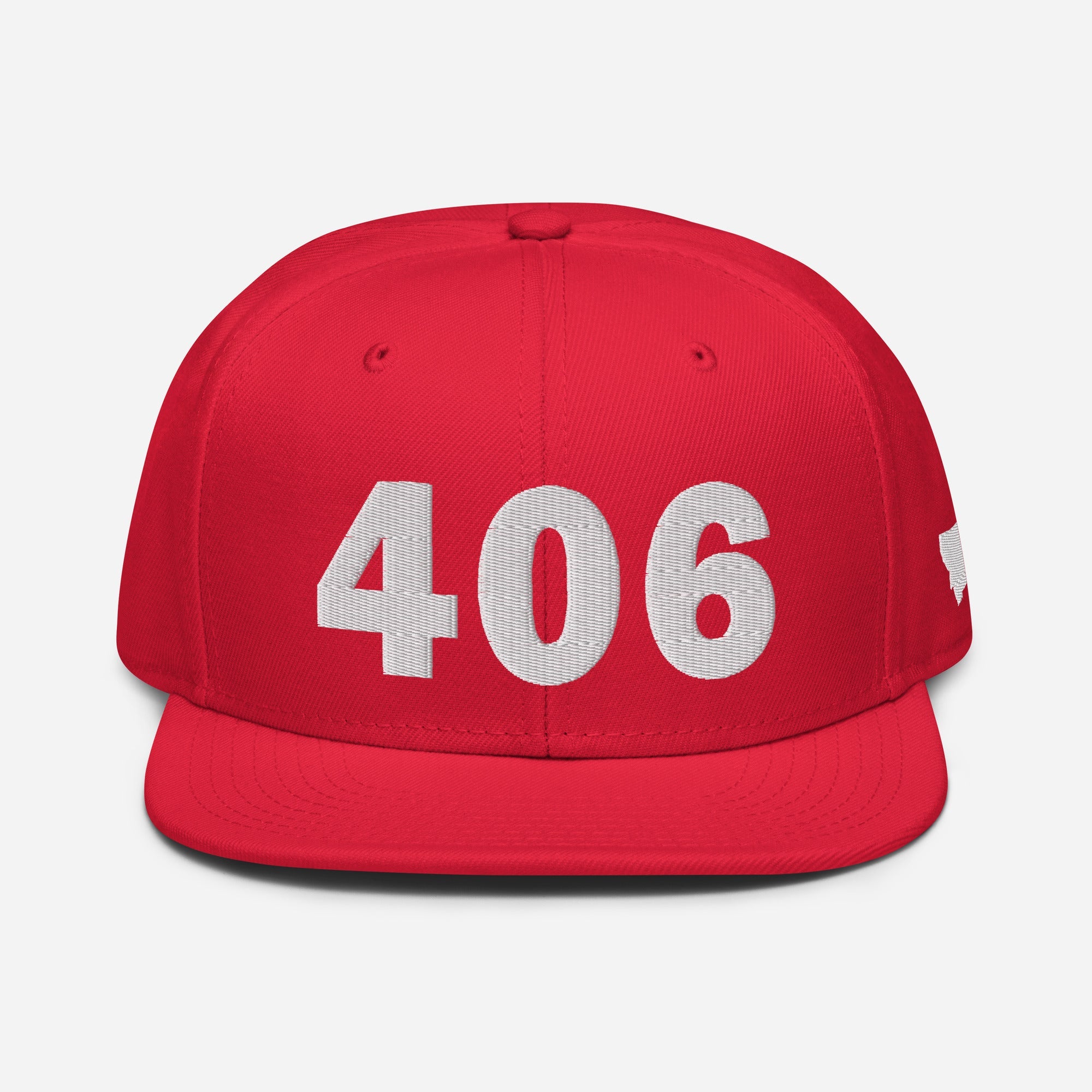 406 Area Code Snapback Hat