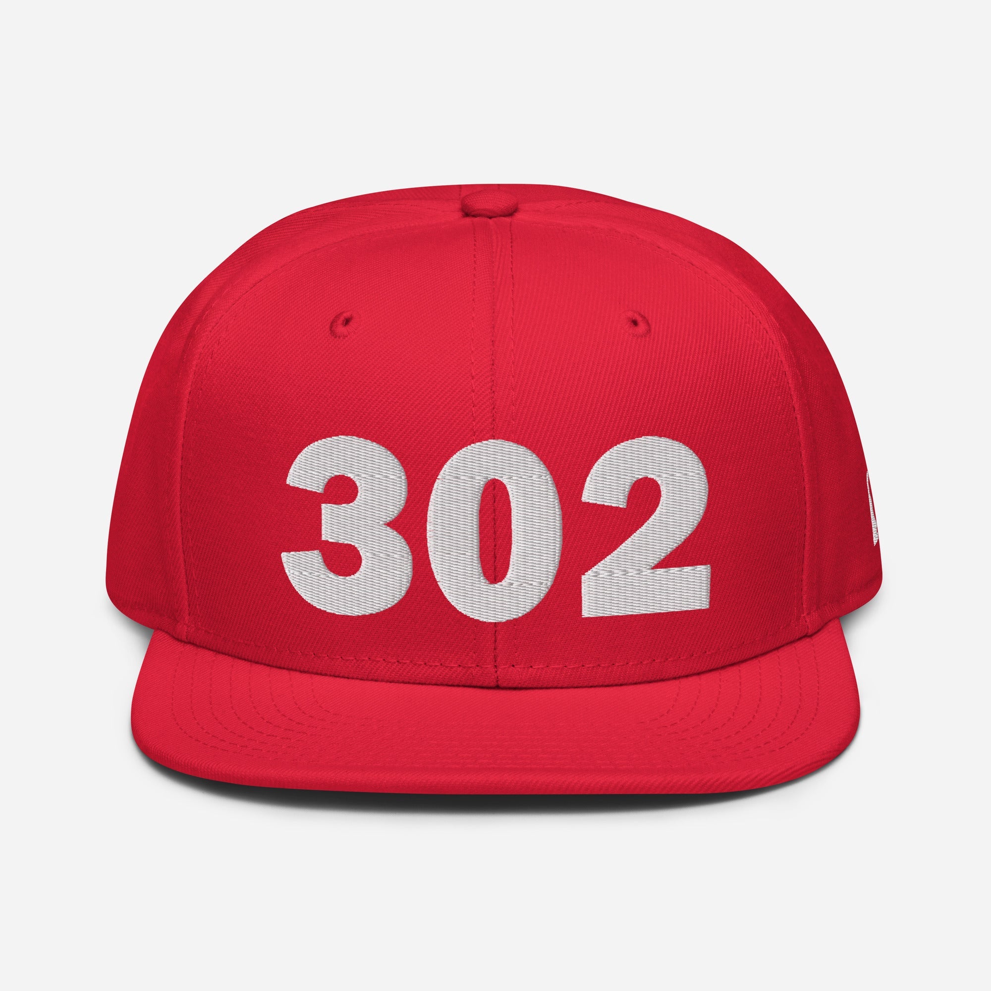 302 Area Code Snapback Hat