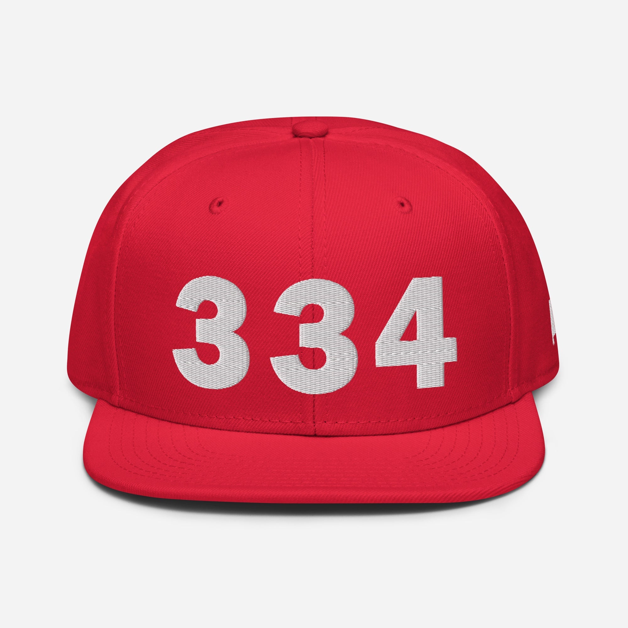 334 Area Code Snapback Hat