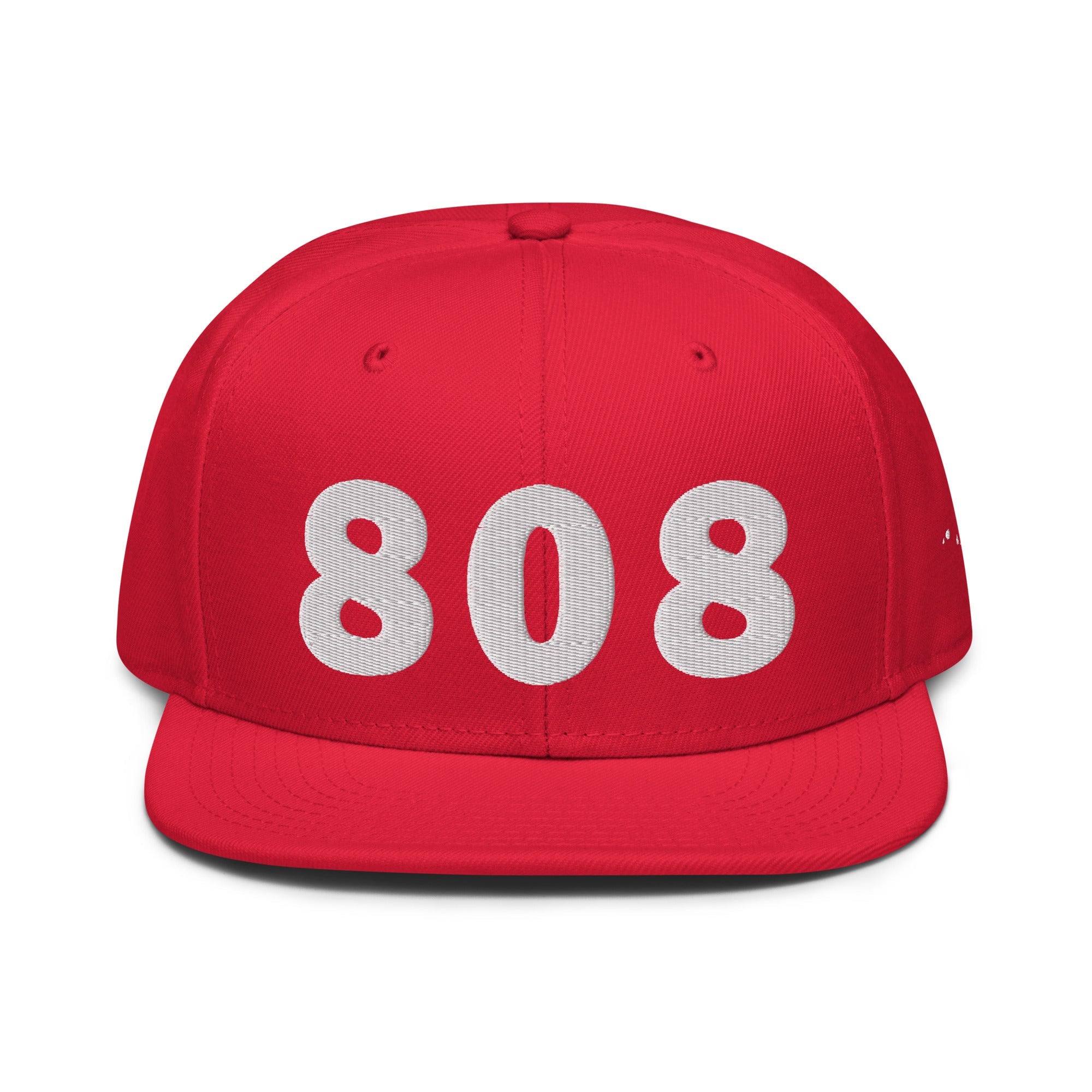 808 Area Code Snapback Hat