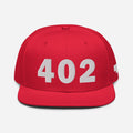 402 Area Code Snapback Hat