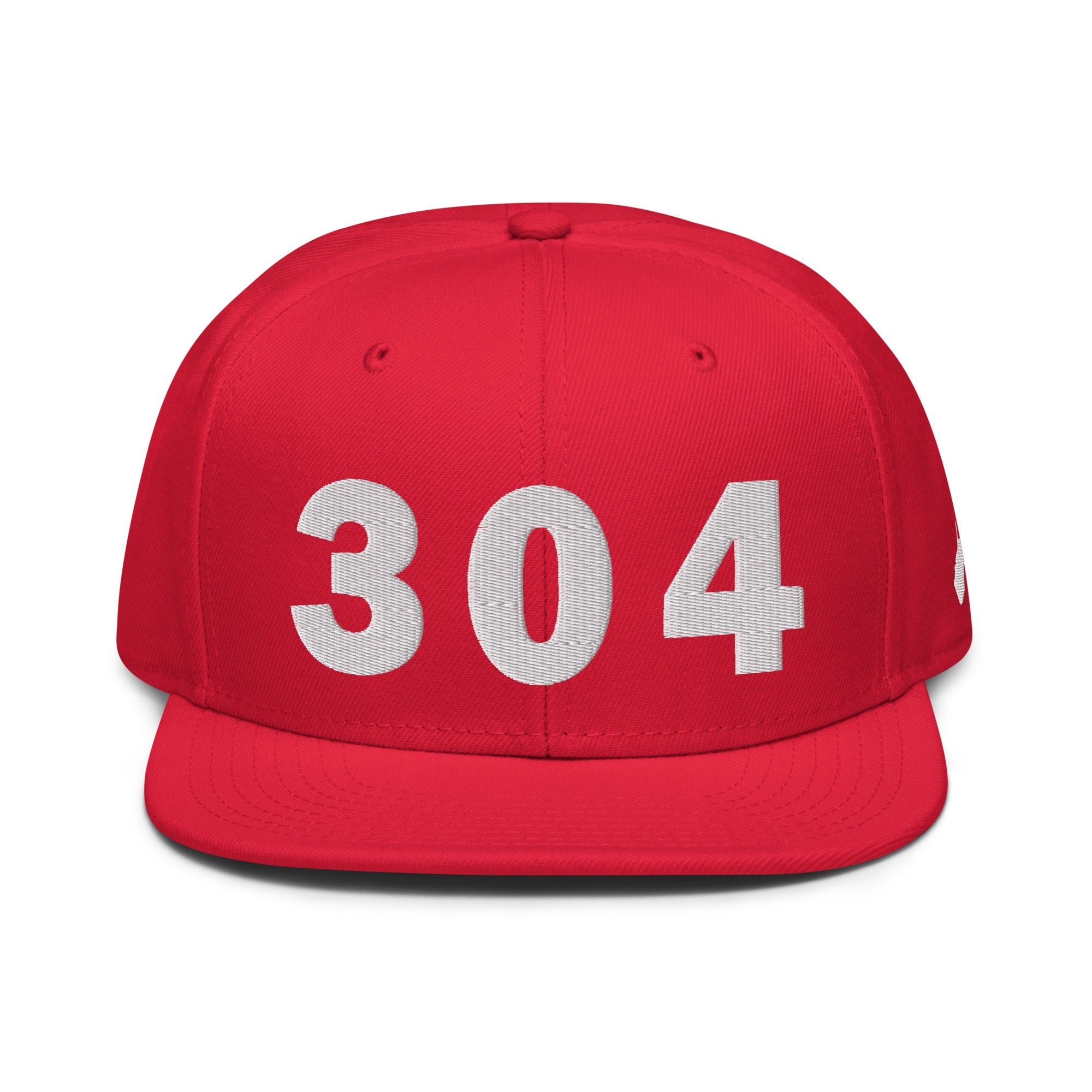304 Area Code Snapback Hat