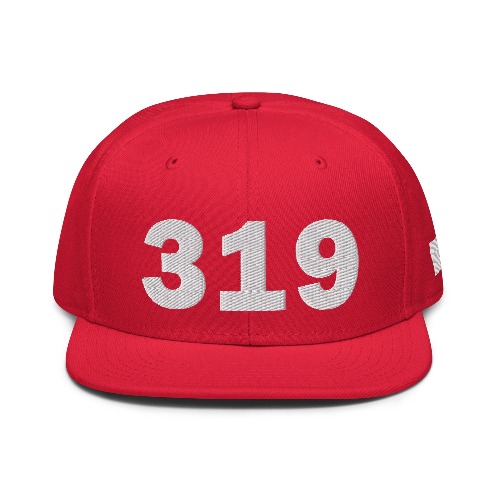 319 Area Code Snapback Hat