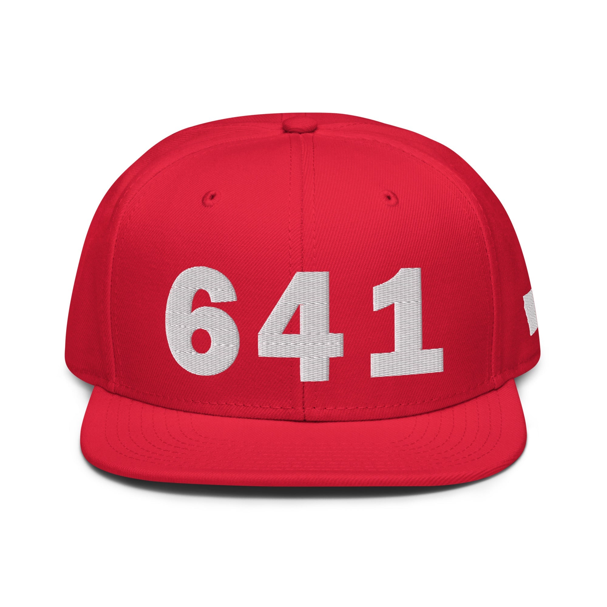 641 Area Code Snapback Hat