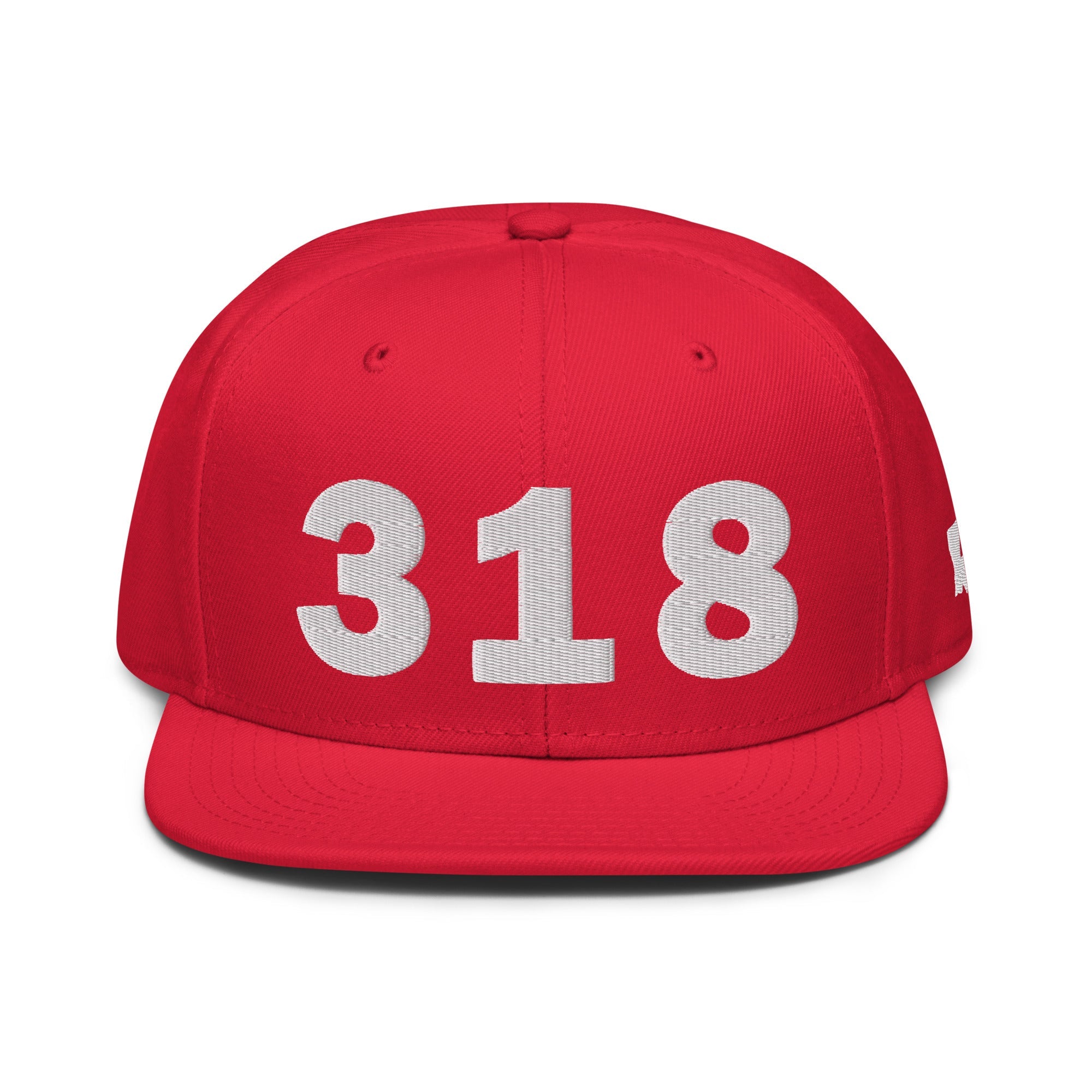 318 Area Code Snapback Hat
