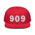 909 Area Code Snapback Hat