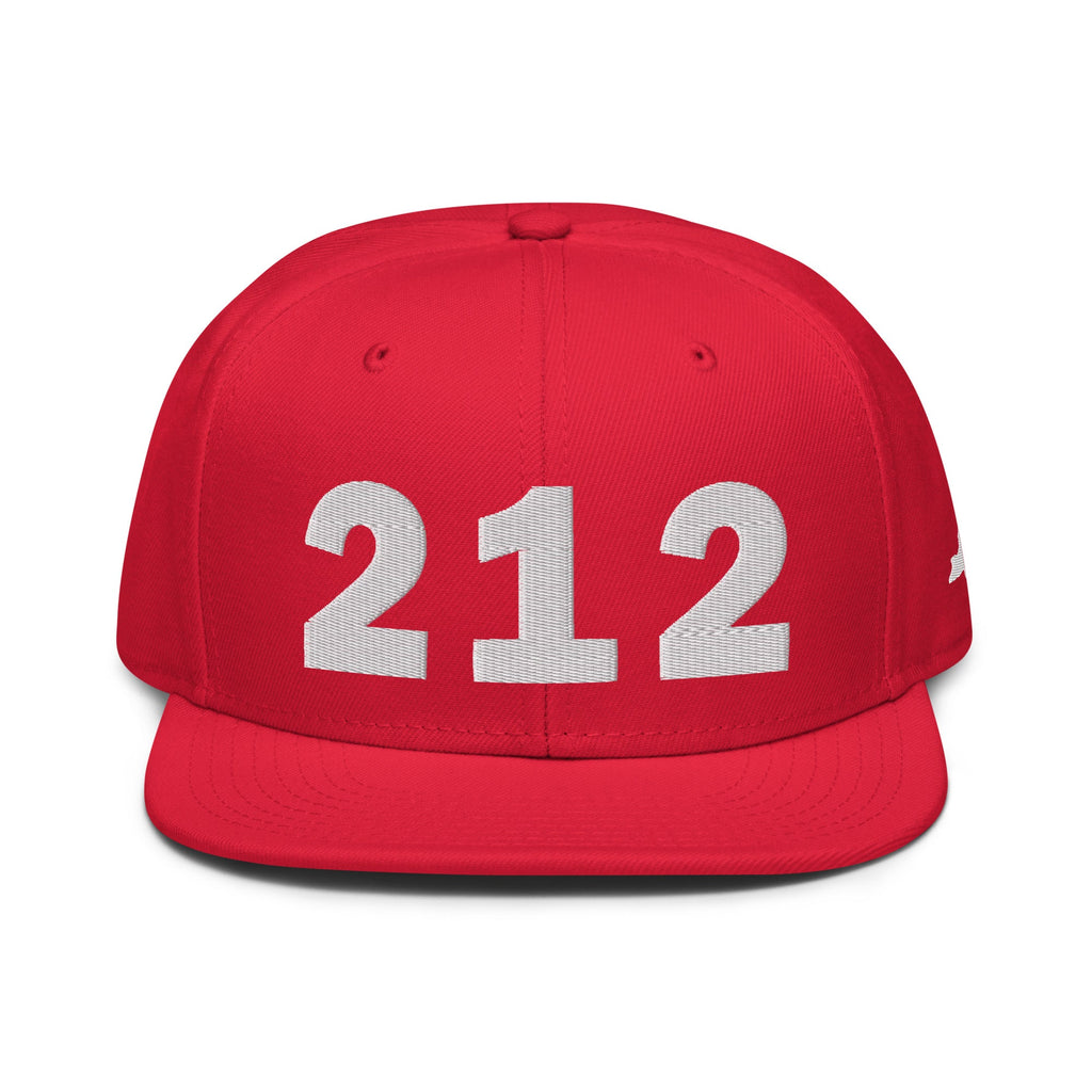 212 Area Code Snapback Hat