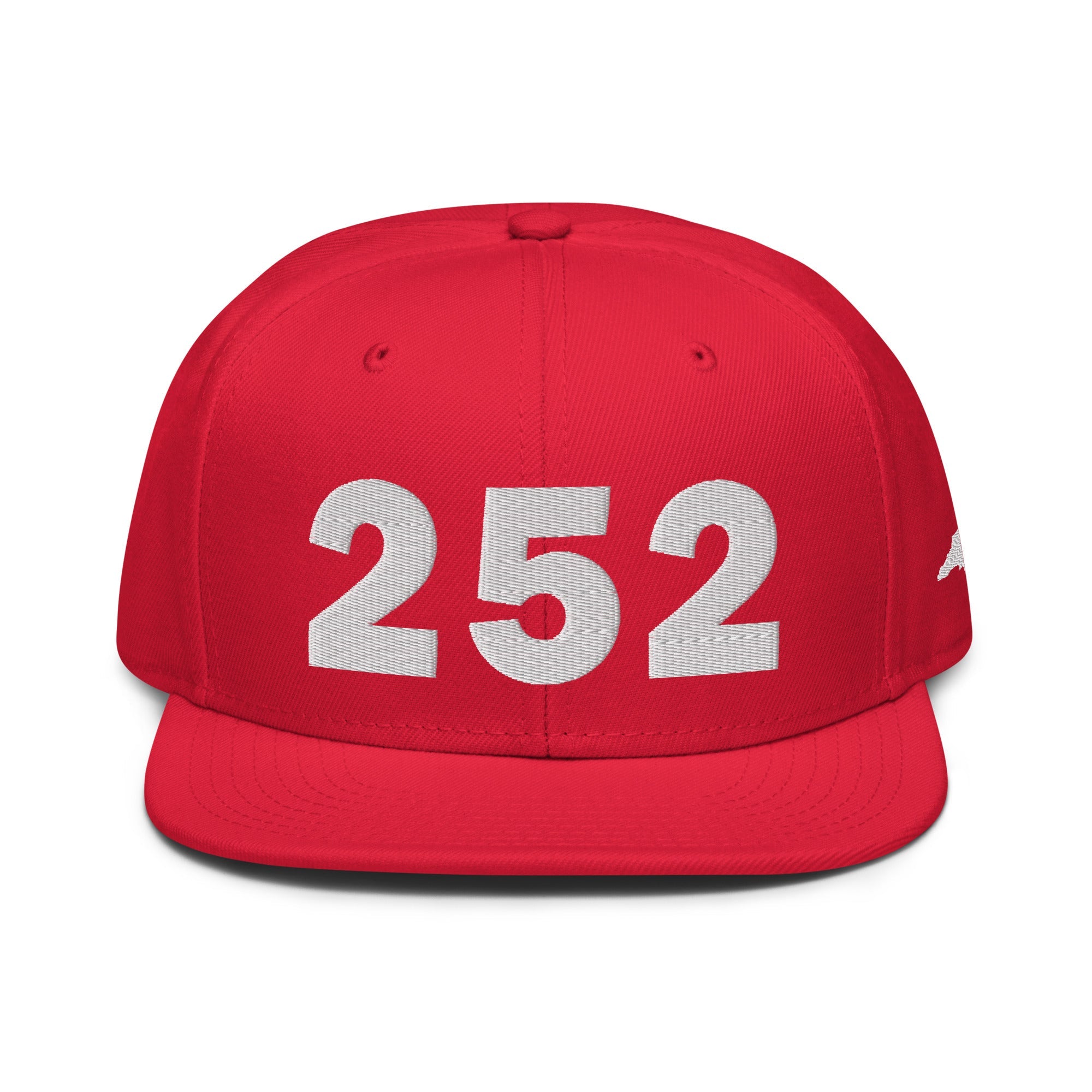 252 Area Code Snapback Hat
