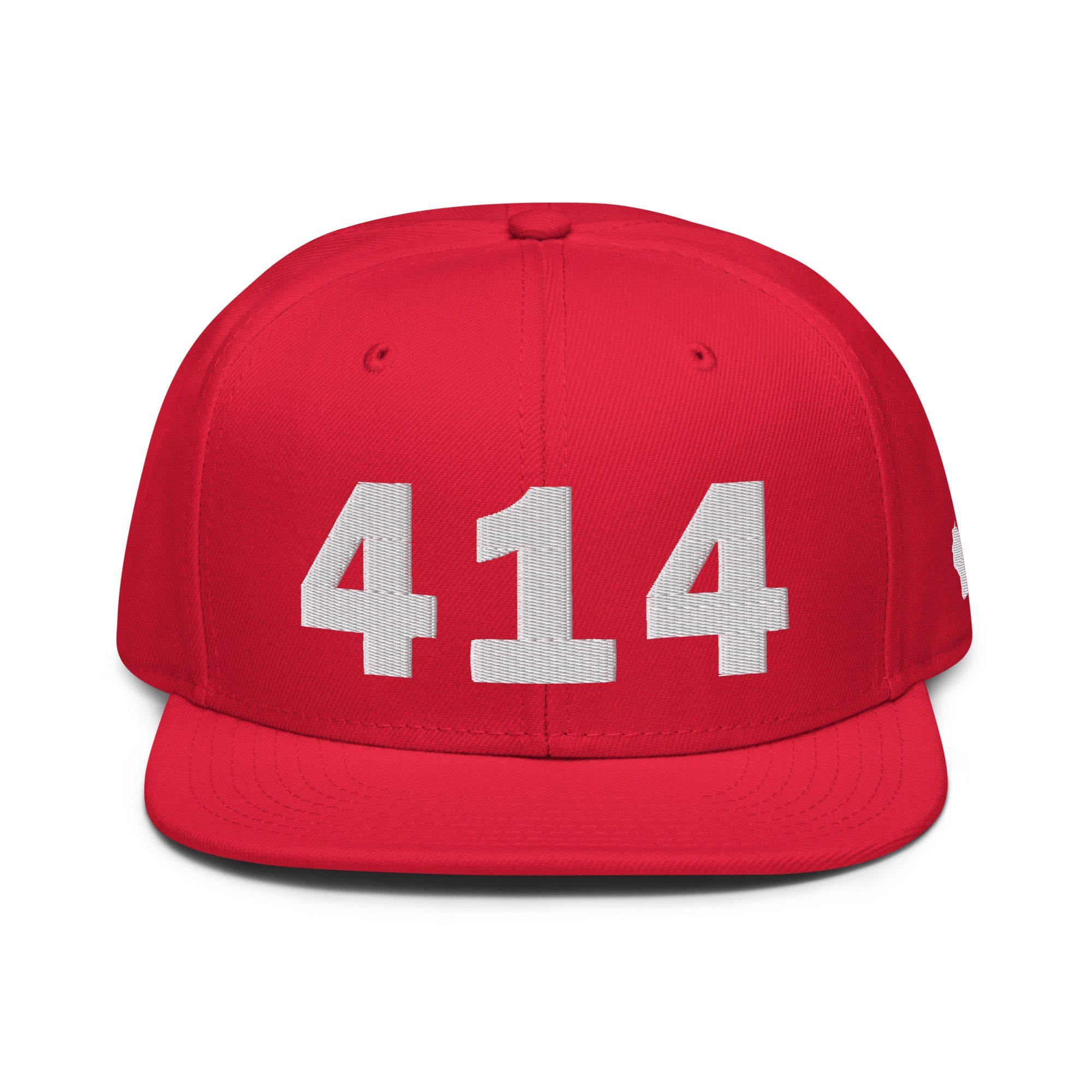 414 Area Code Snapback Hat