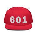 601 Area Code Snapback Hat
