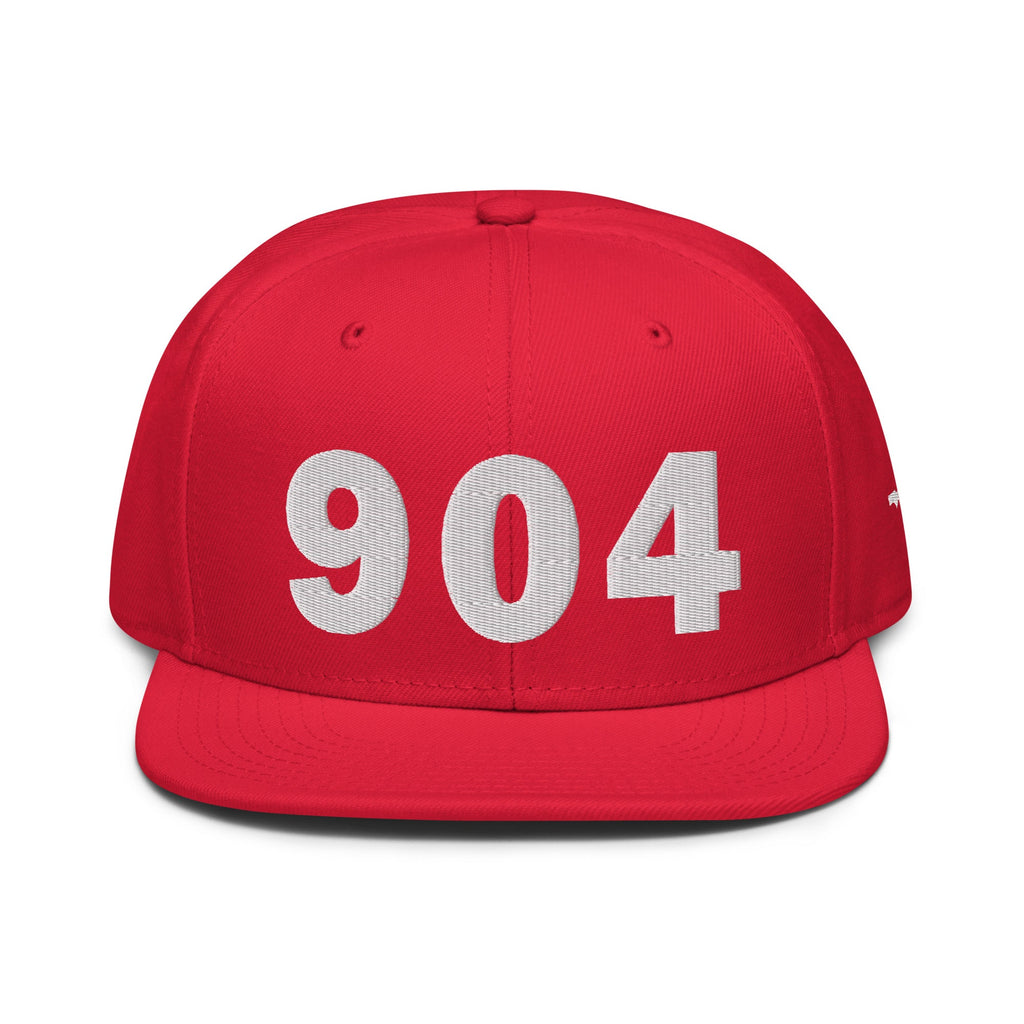 904 Area Code Snapback Hat