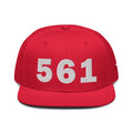 561 Area Code Snapback Hat