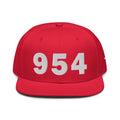 954 Area Code Snapback Hat