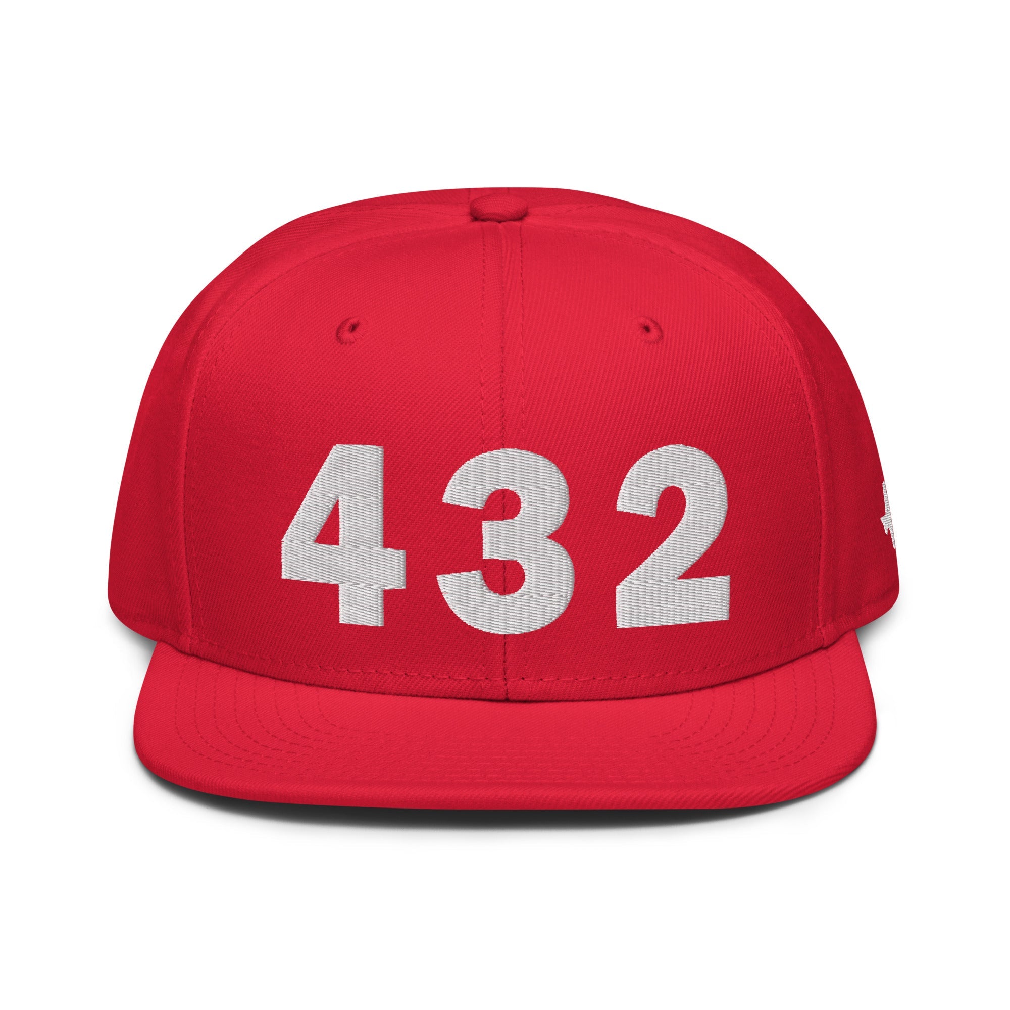 432 Area Code Snapback Hat