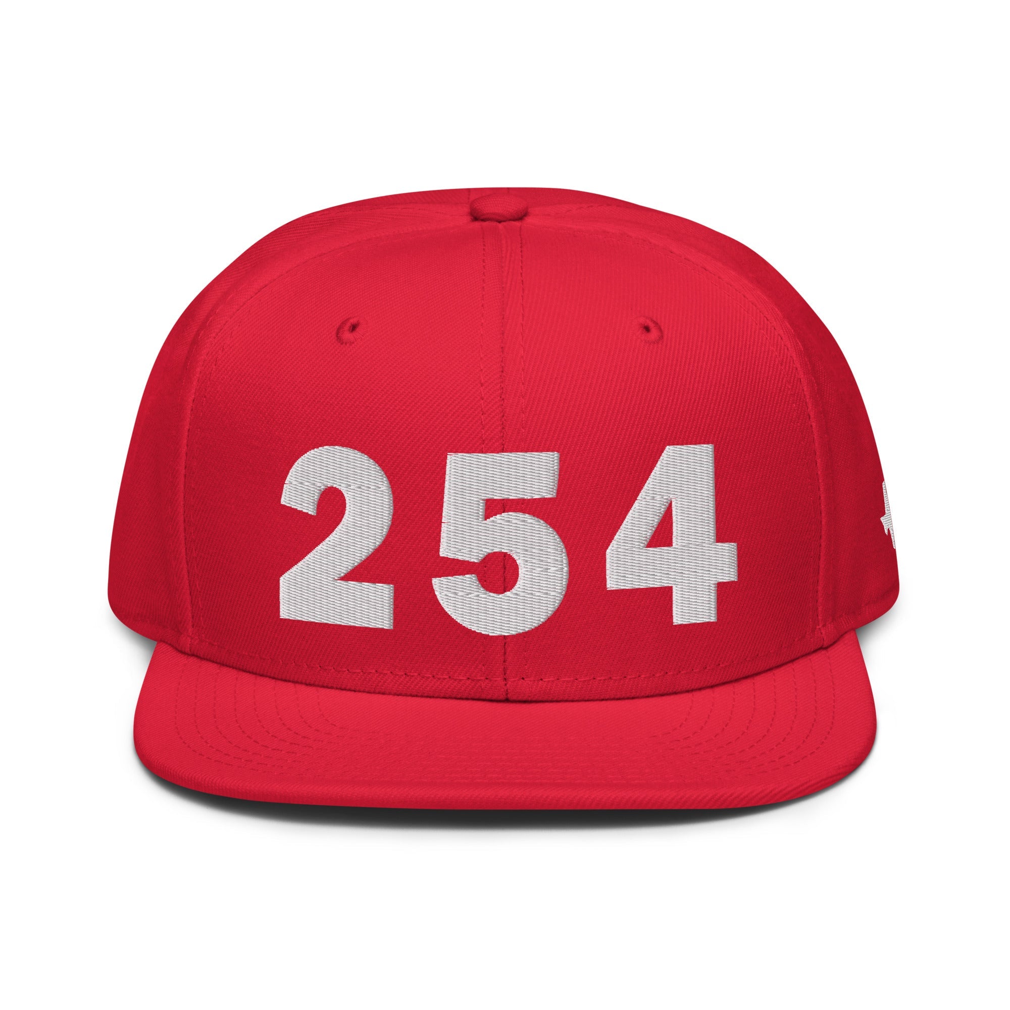 254 Area Code Snapback Hat