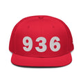 936 Area Code Snapback Hat