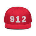 912 Area Code Snapback Hat
