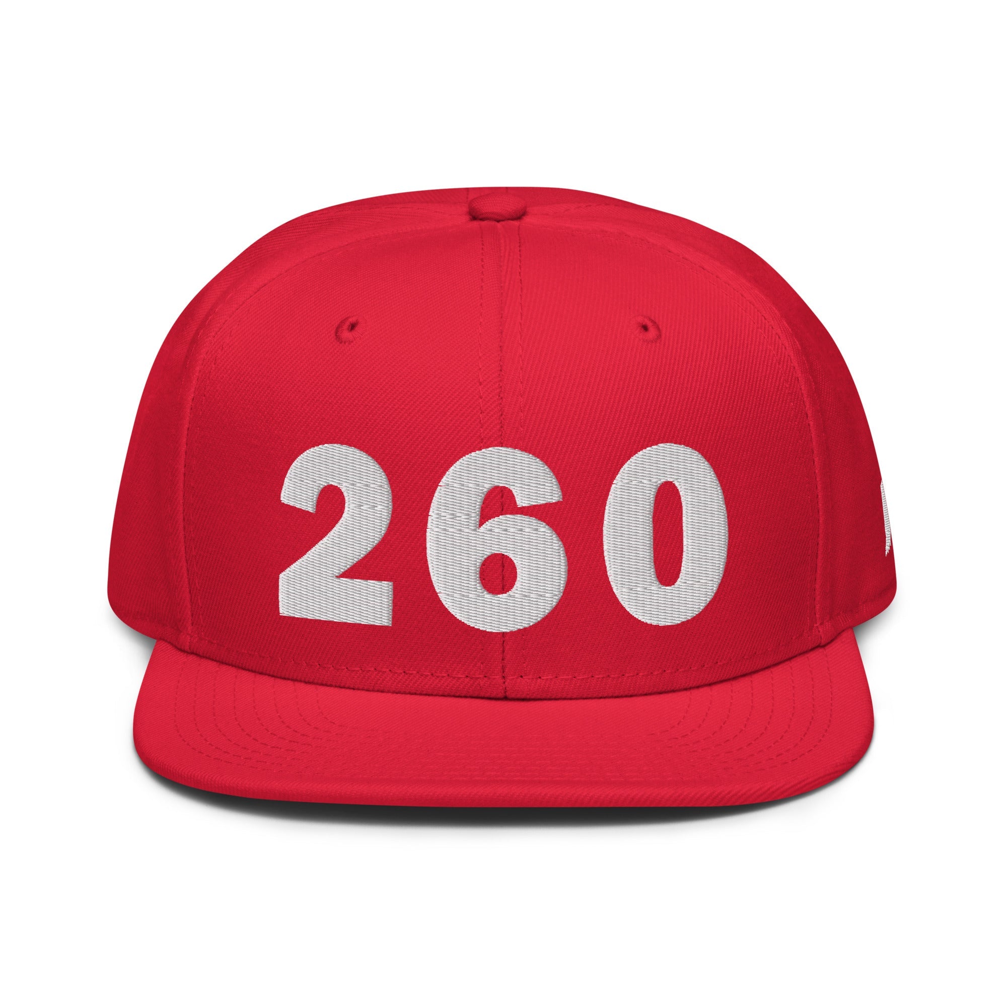 260 Area Code Snapback Hat