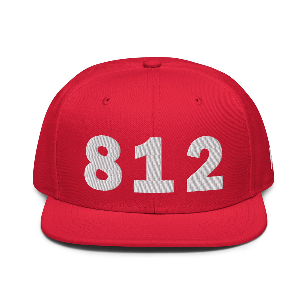 812 Area Code Snapback Hat