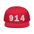 914 Area Code Snapback Hat