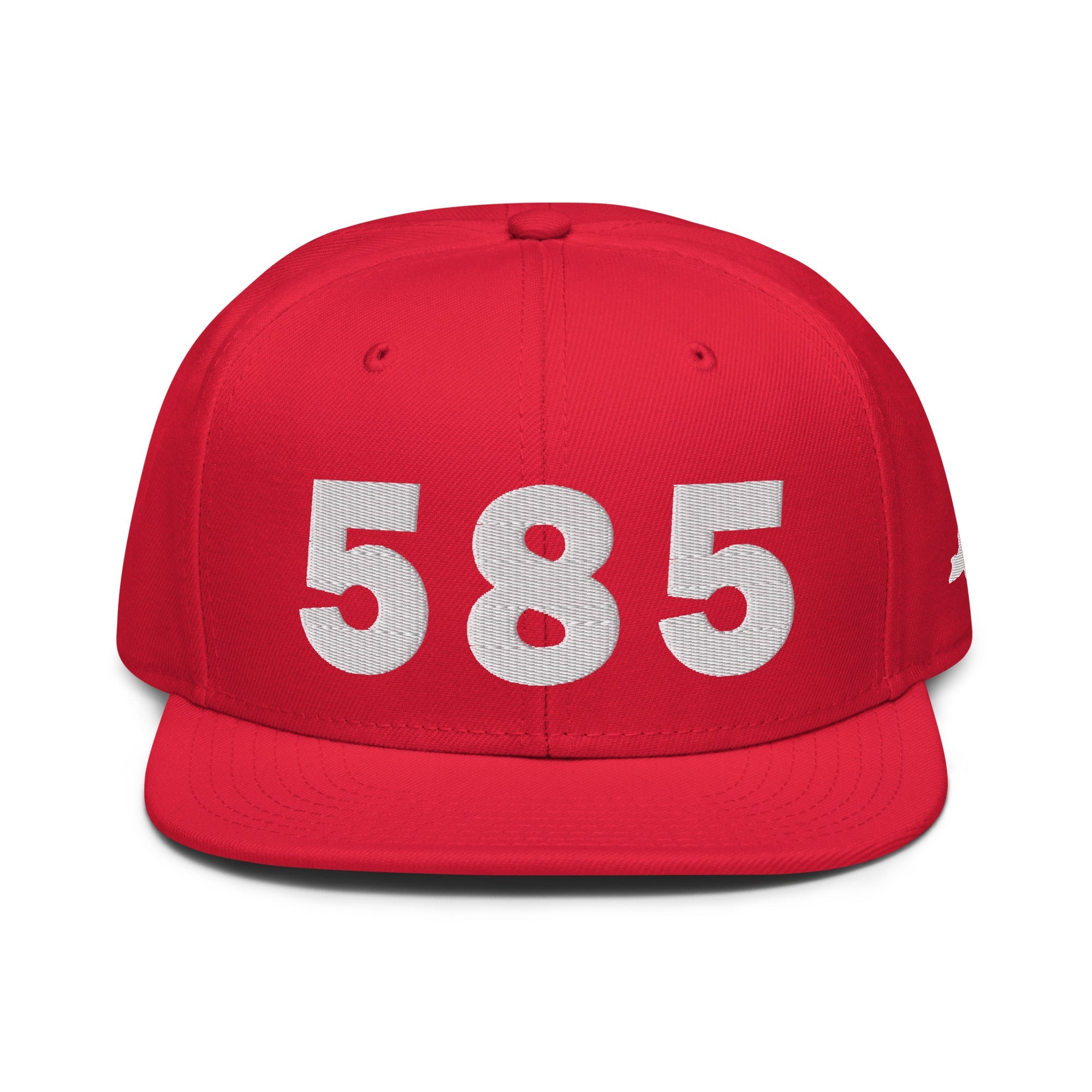 585 Area Code Snapback Hat