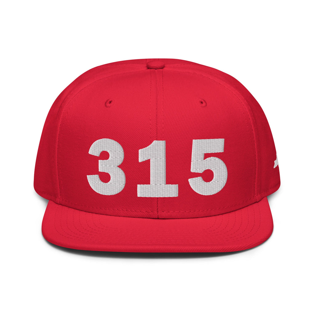 315 Area Code Snapback Hat