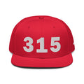 315 Area Code Snapback Hat