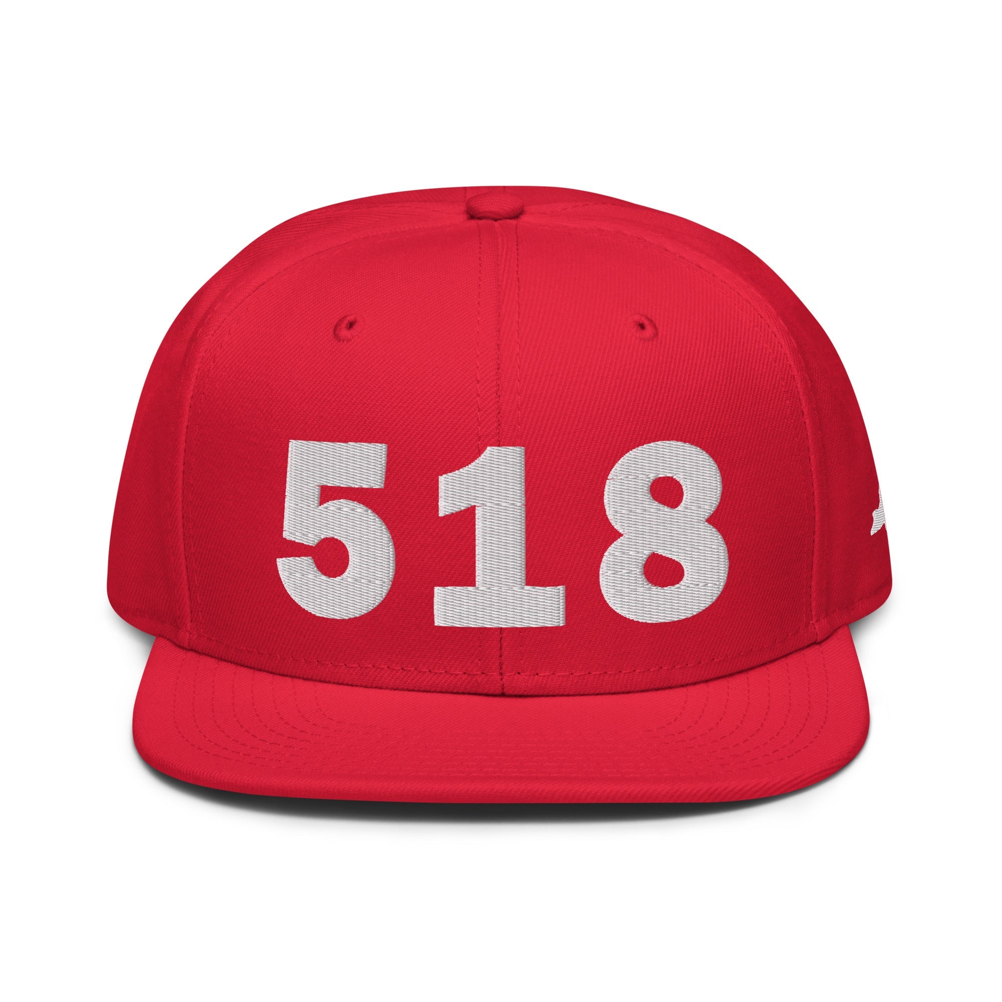 518 Area Code Snapback Hat