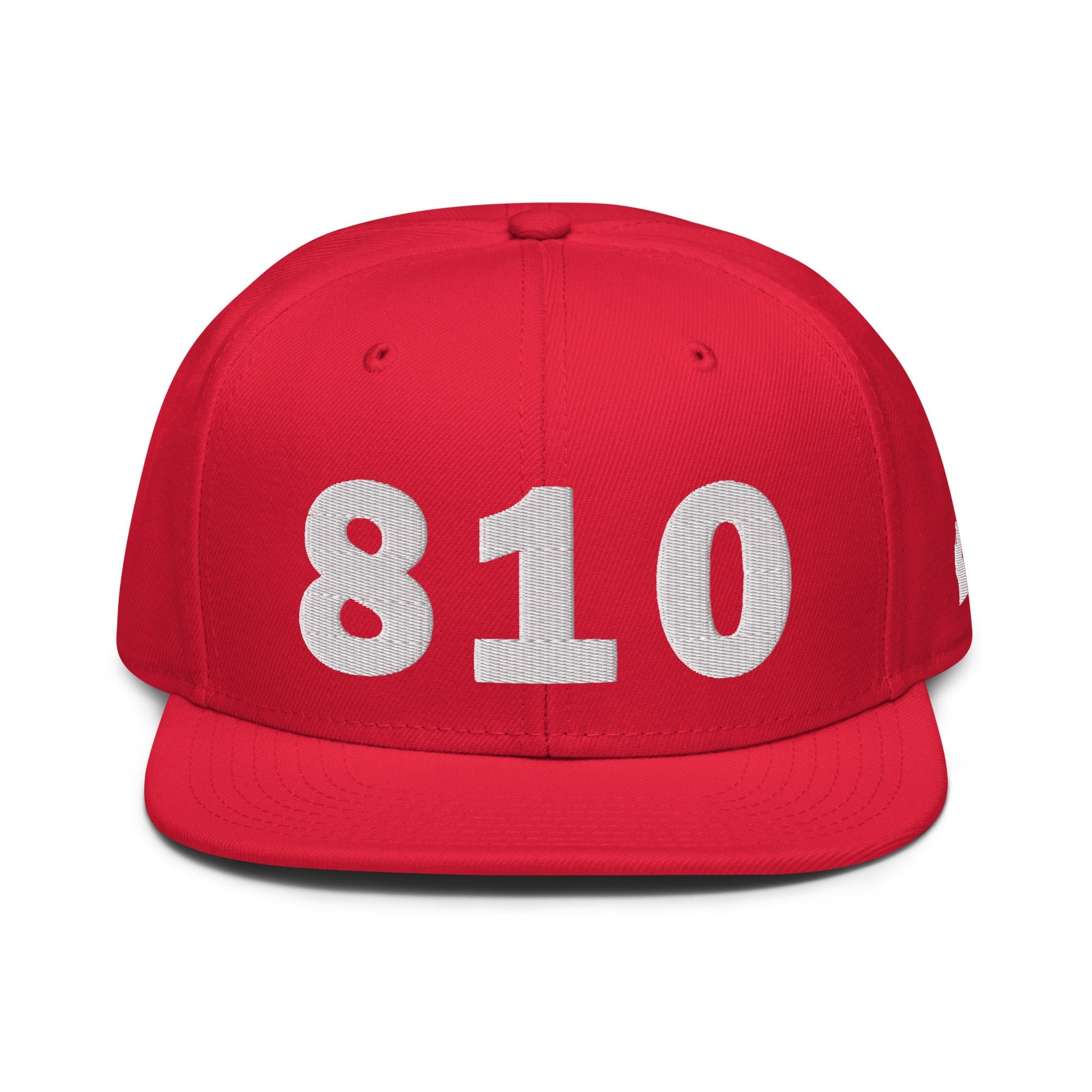810 Area Code Snapback Hat