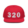 320 Area Code Snapback Hat