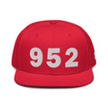 952 Area Code Snapback Hat