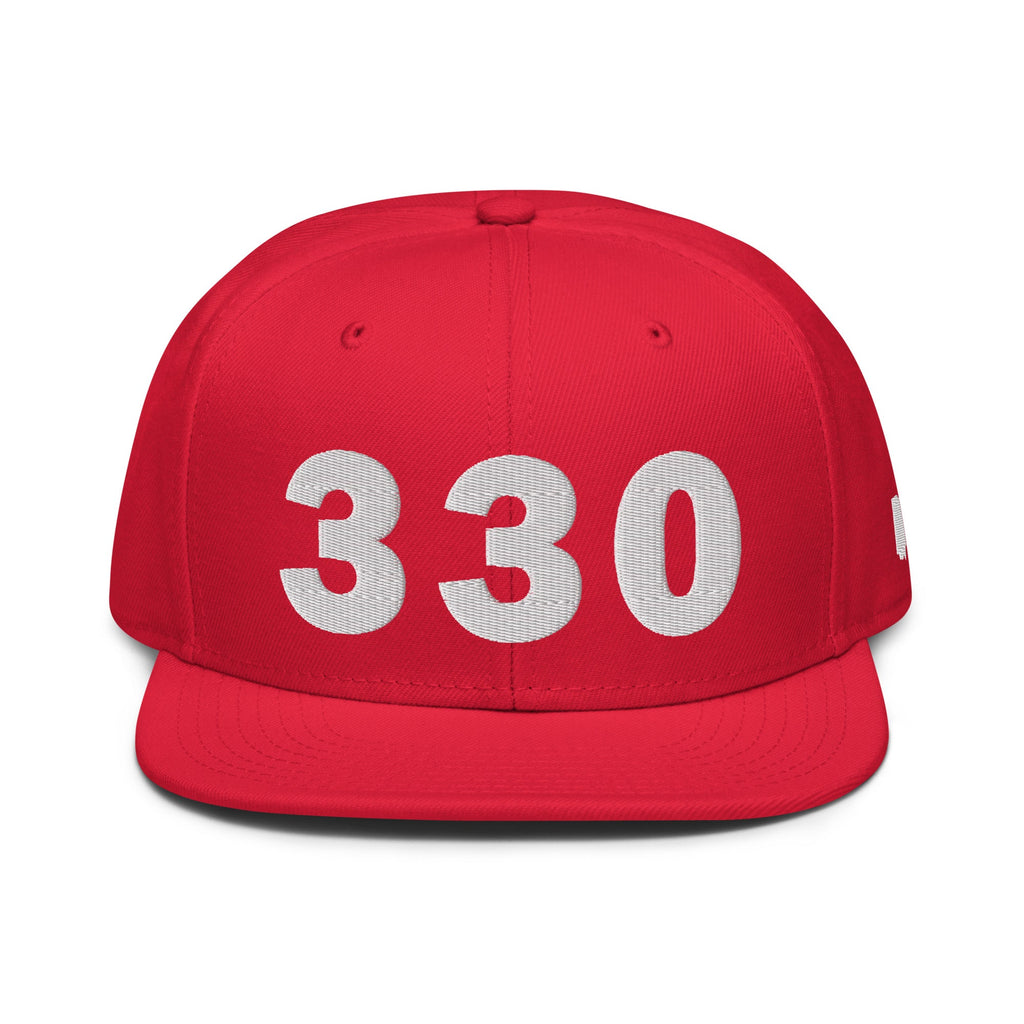 330 Area Code Snapback Hat