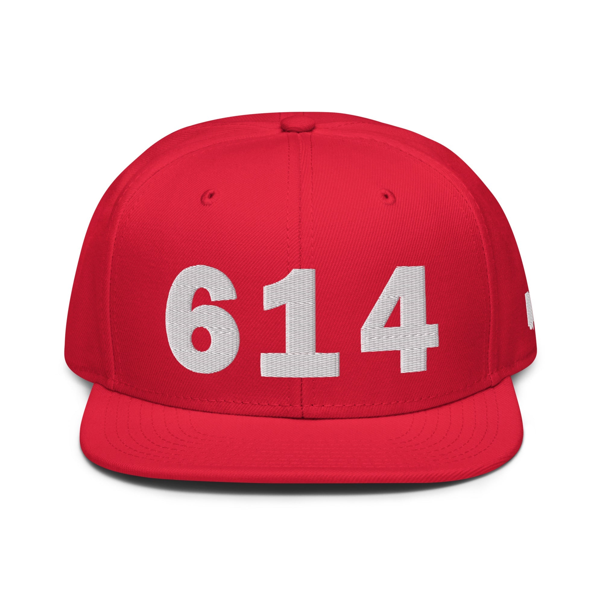 614 Area Code Snapback Hat