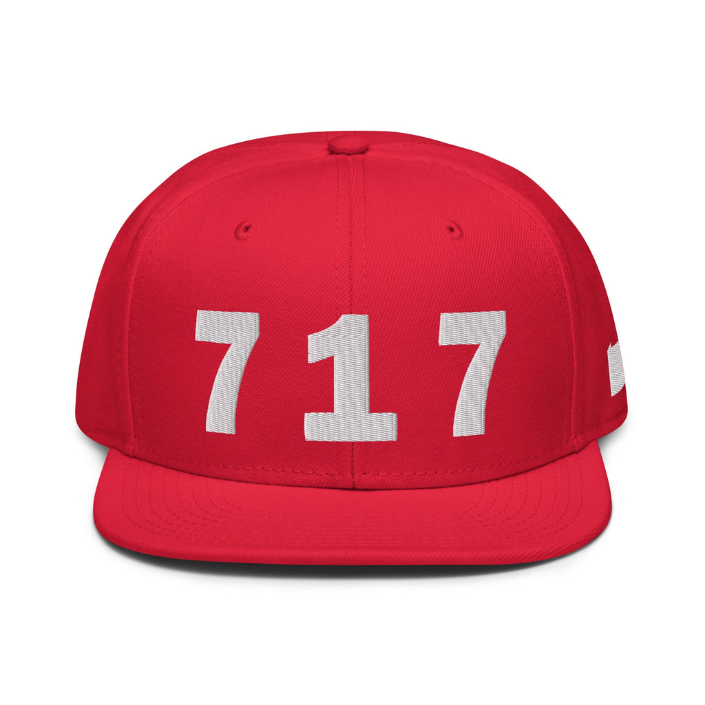 717 Area Code Snapback Hat