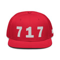 717 Area Code Snapback Hat