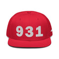 931 Area Code Snapback Hat