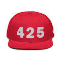 425 Area Code Snapback Hat