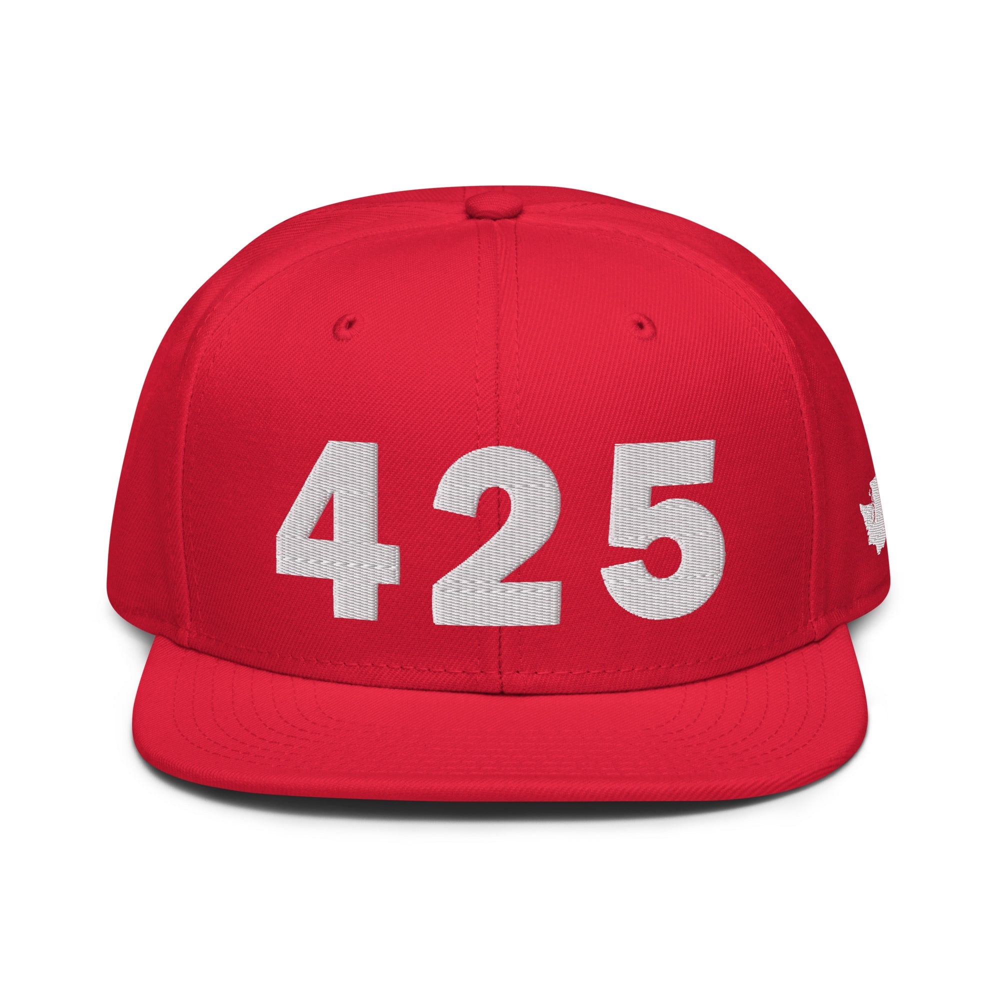 425 Area Code Snapback Hat