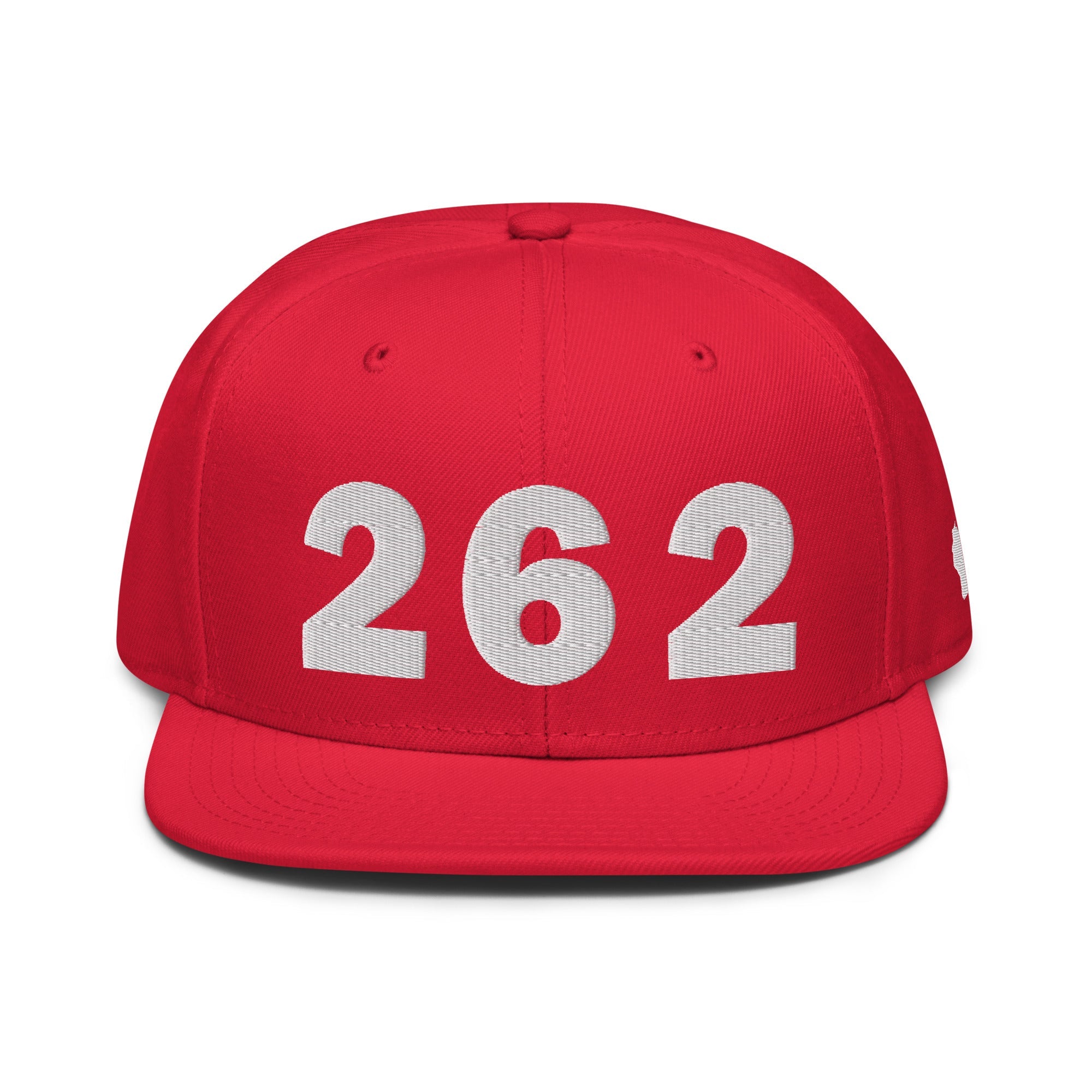 262 Area Code Snapback Hat