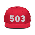 503 Area Code Snapback Hat