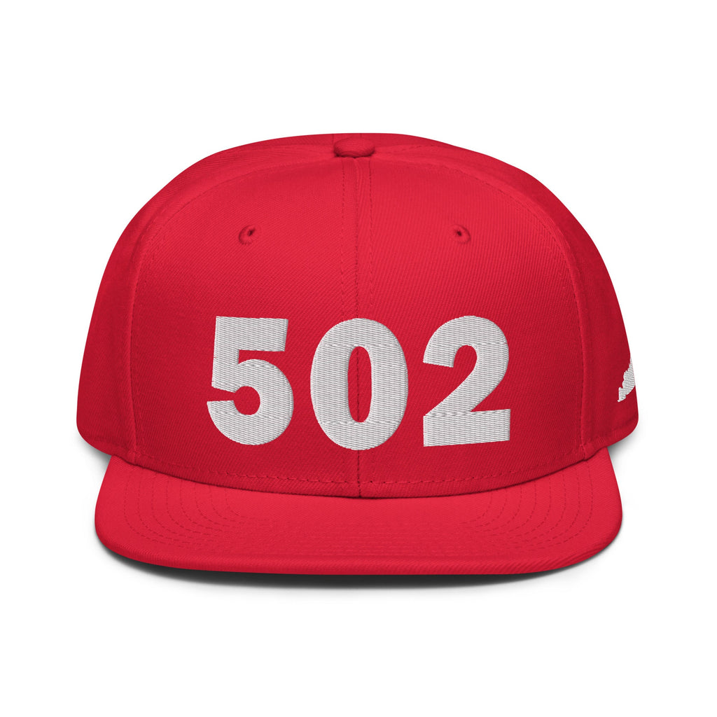 502 Area Code Snapback Hat