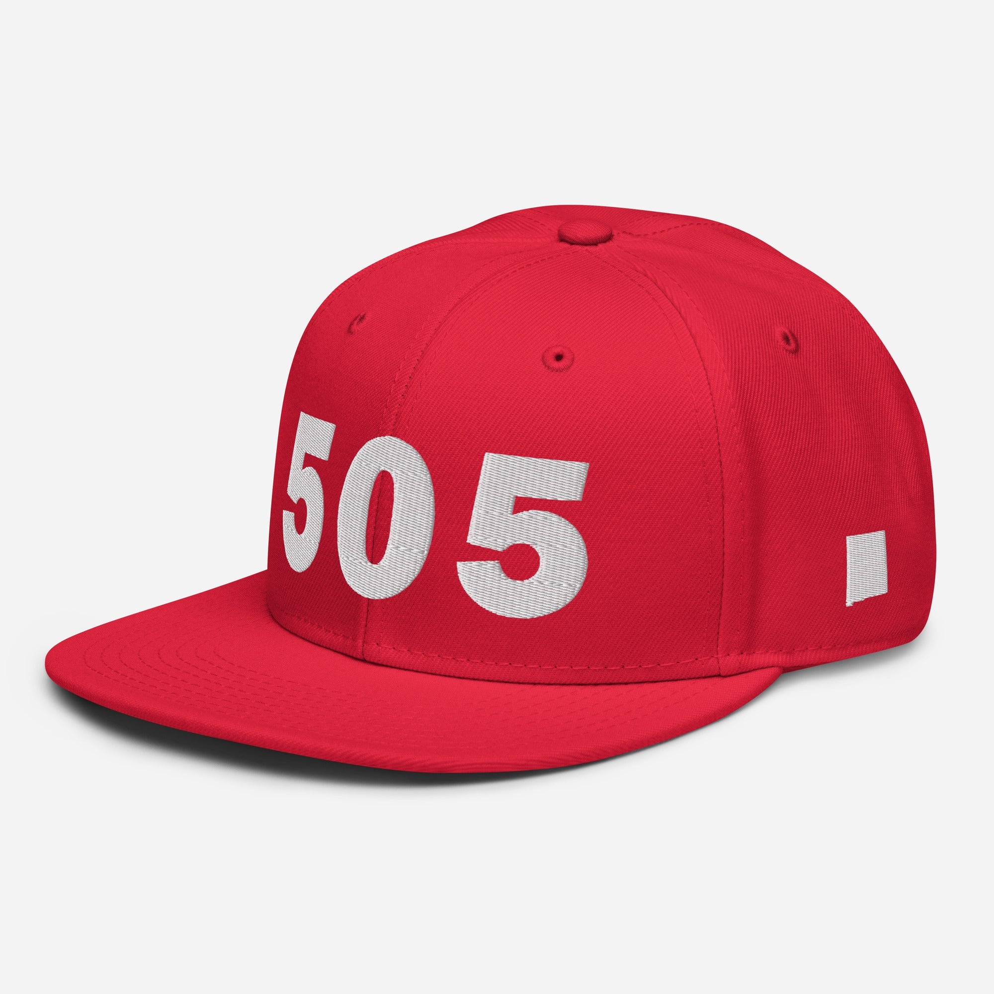 505 Area Code Snapback Hat