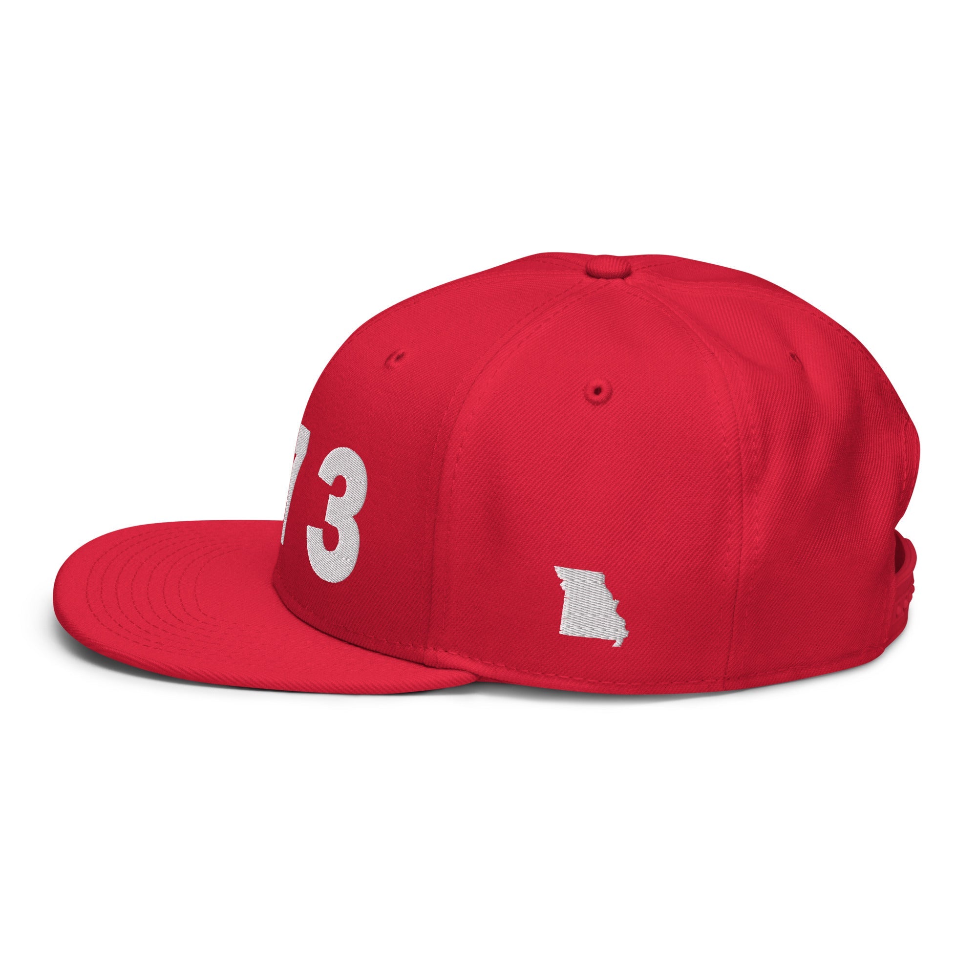573 Area Code Snapback Hat