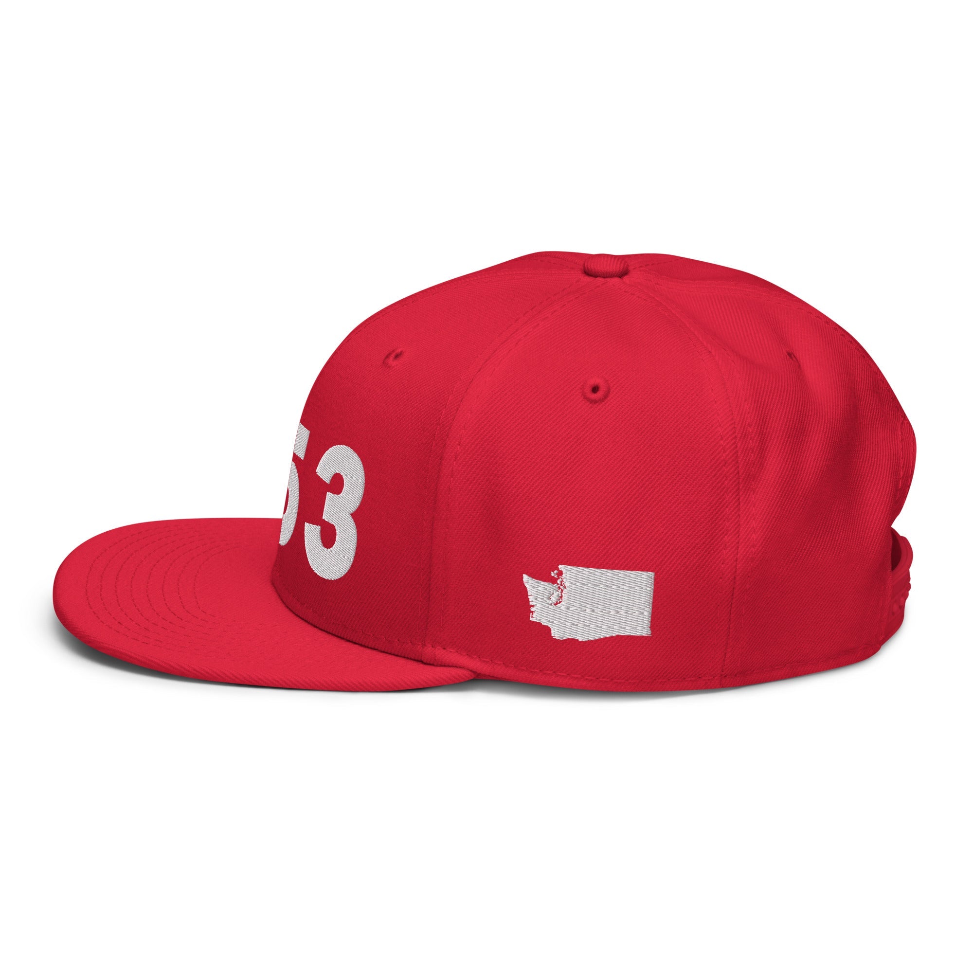 253 Area Code Snapback Hat