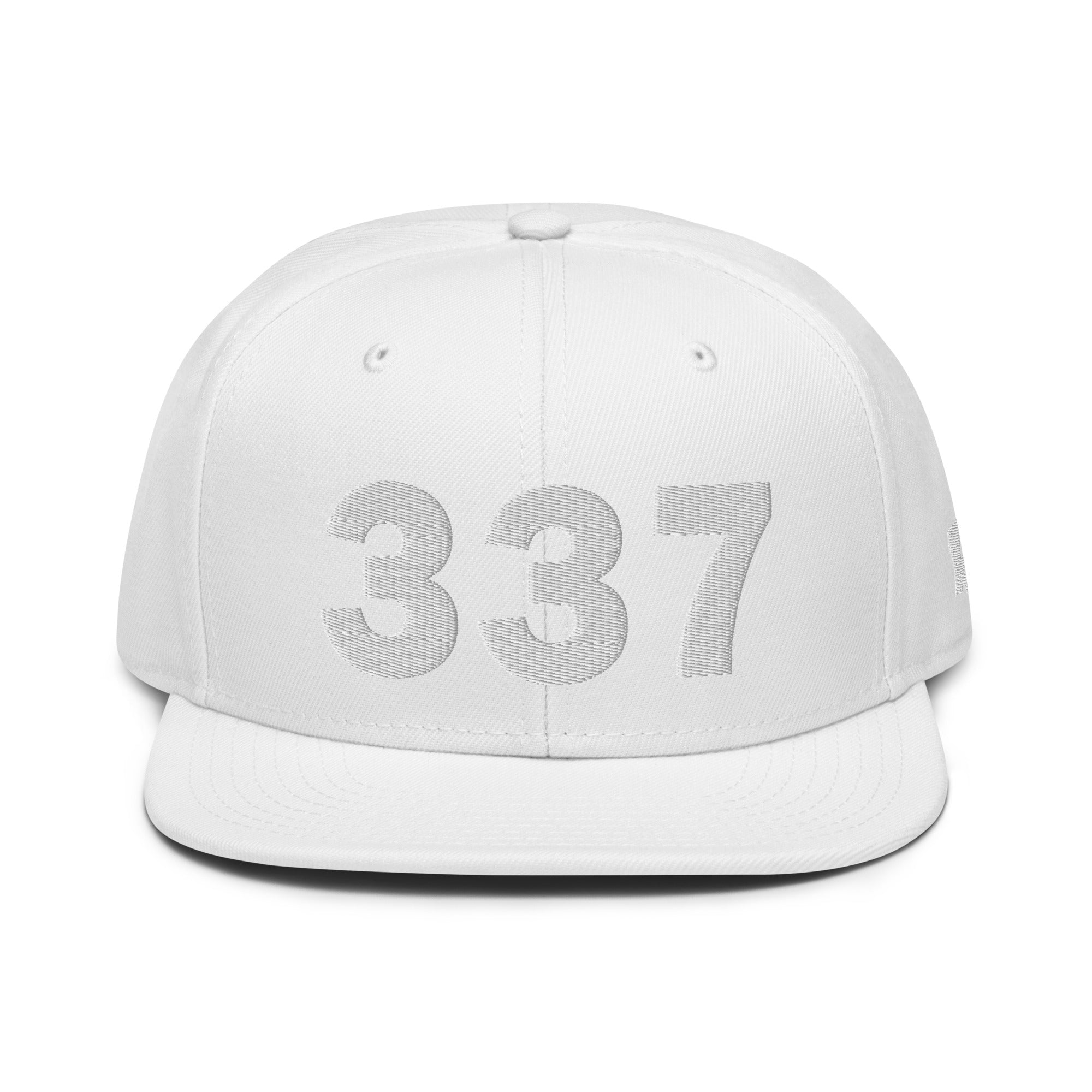 337 Area Code Snapback Hat