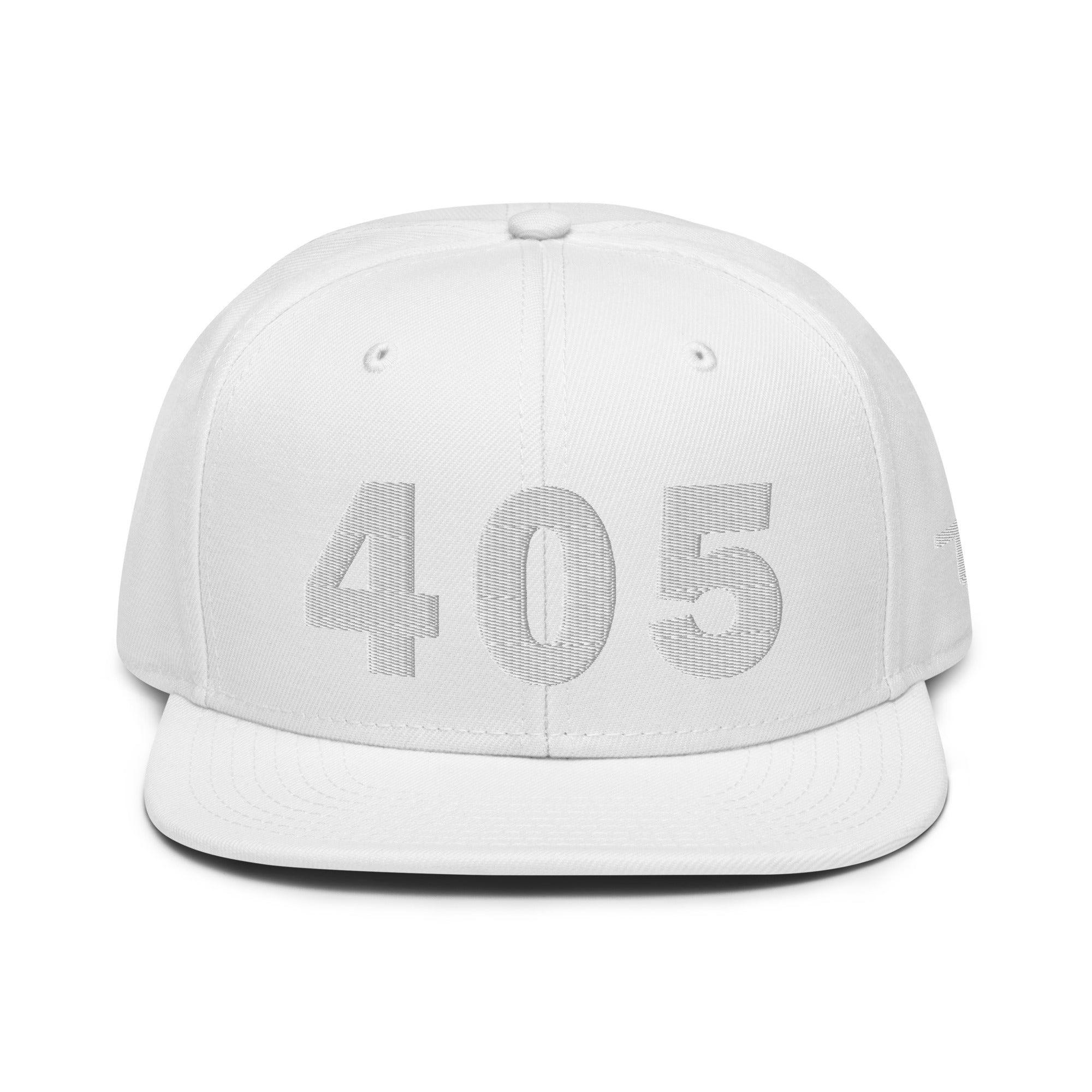 405 Area Code Snapback Hat