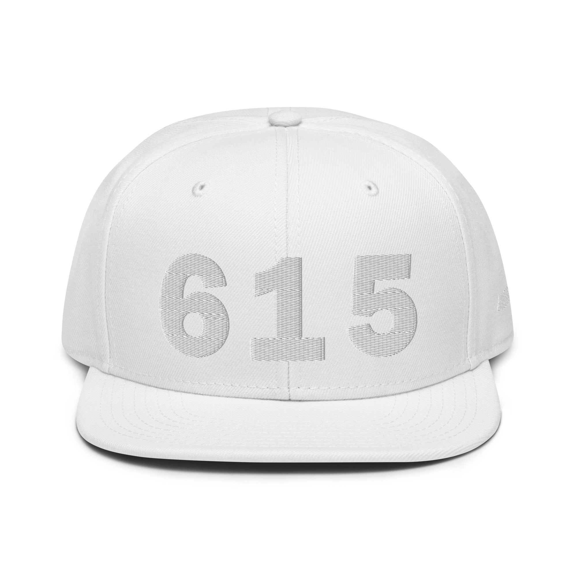 615 Area Code Snapback Hat
