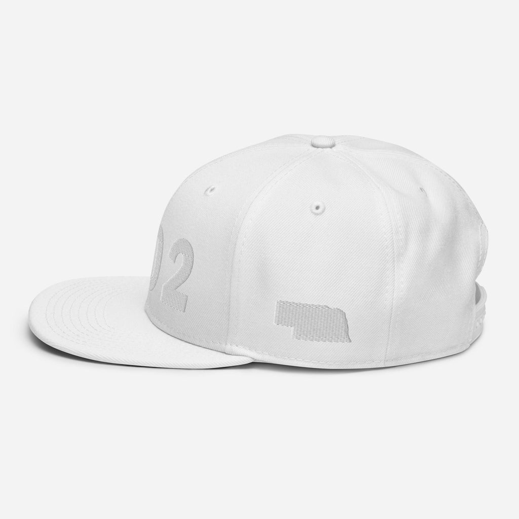 402 Area Code Snapback Hat