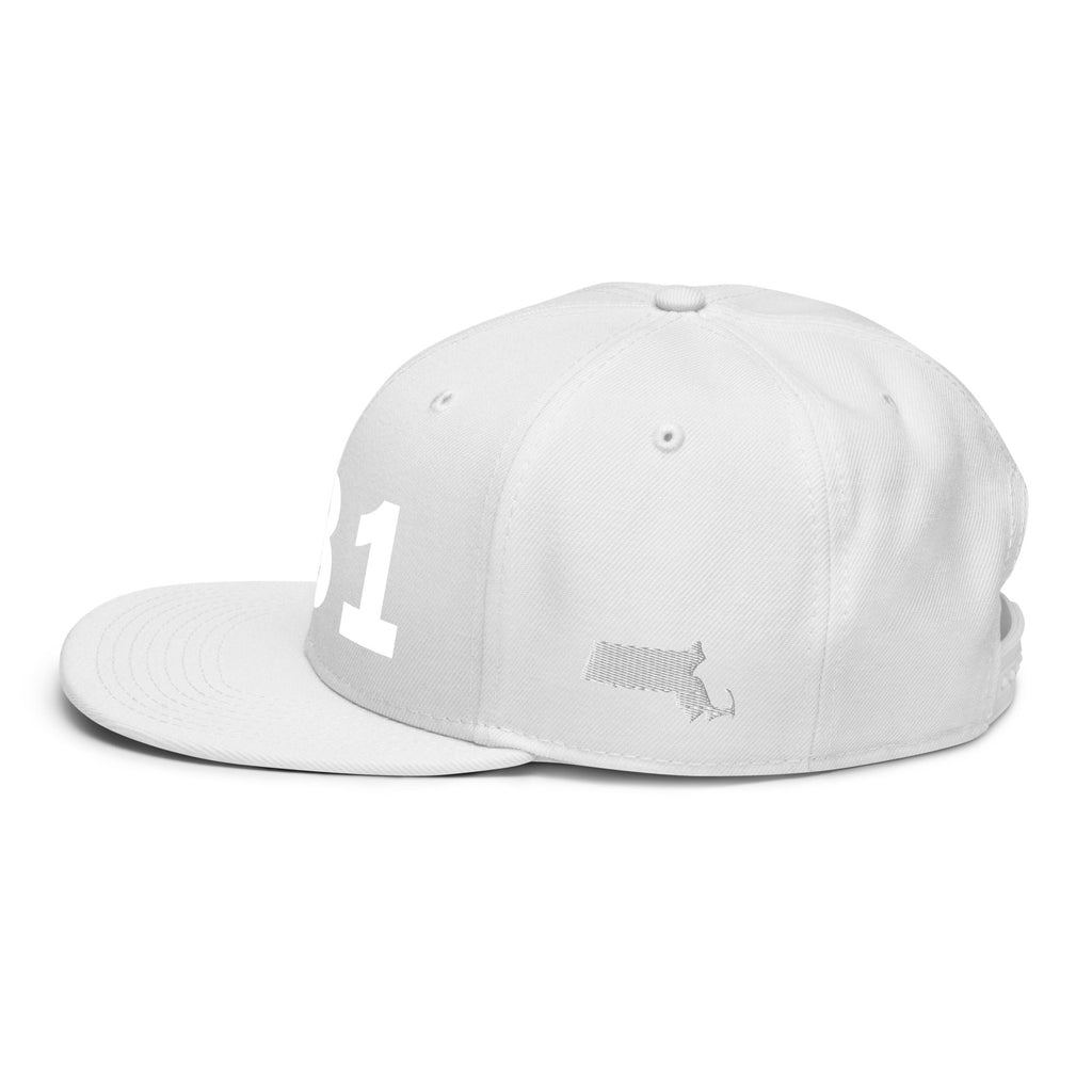 781 Area Code Snapback Hat
